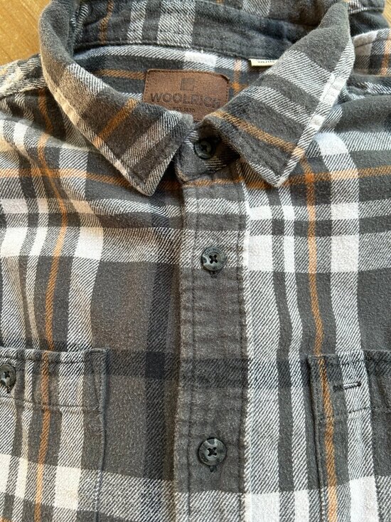 Mens Woolrich Flannel Shirt Size XXL - Picture 2 of 11